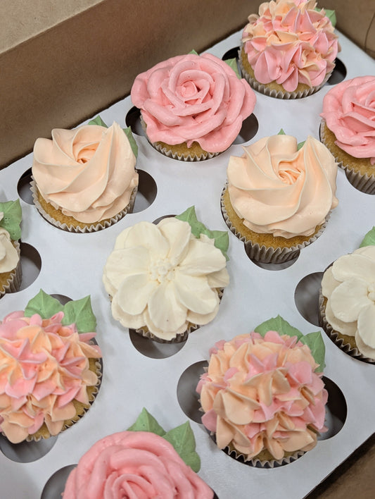 Floral Cupcakes